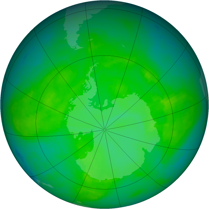 Ozone Map 1988-11-29